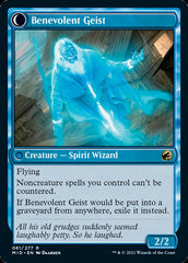 Malevolent Hermit // Benevolent Geist [Innistrad: Midnight Hunt] | Exor Games Truro