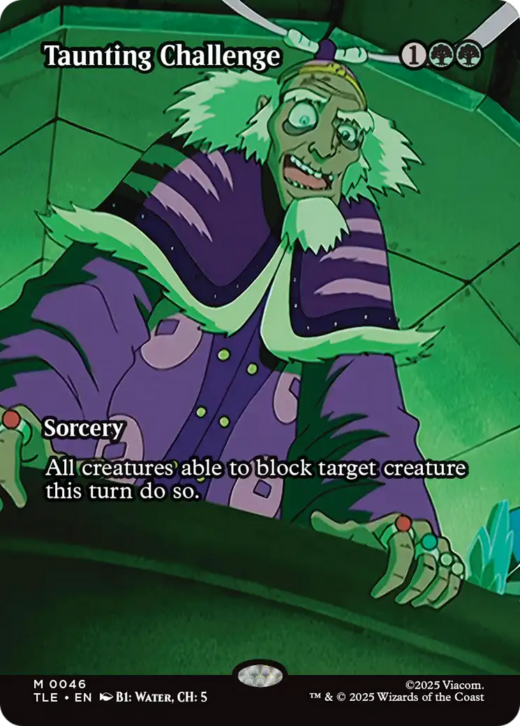 Taunting Challenge (Borderless) [Avatar: The Last Airbender: Eternal-Legal] | Exor Games Truro