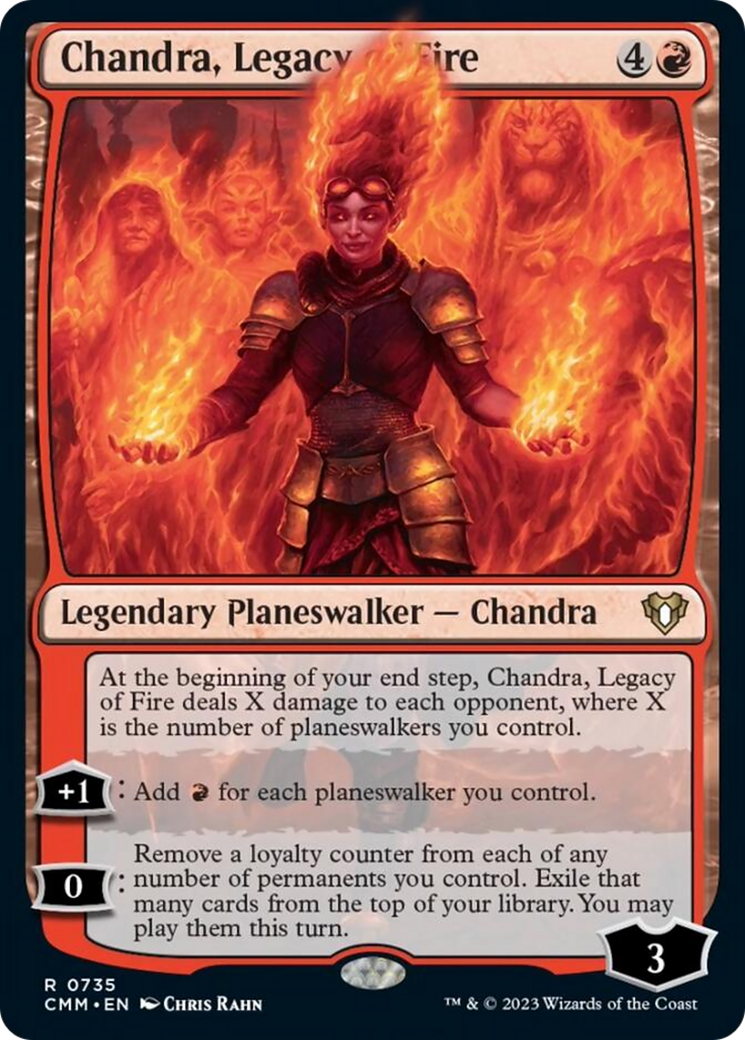 Chandra, Legacy of Fire [Commander Masters] | Exor Games Truro