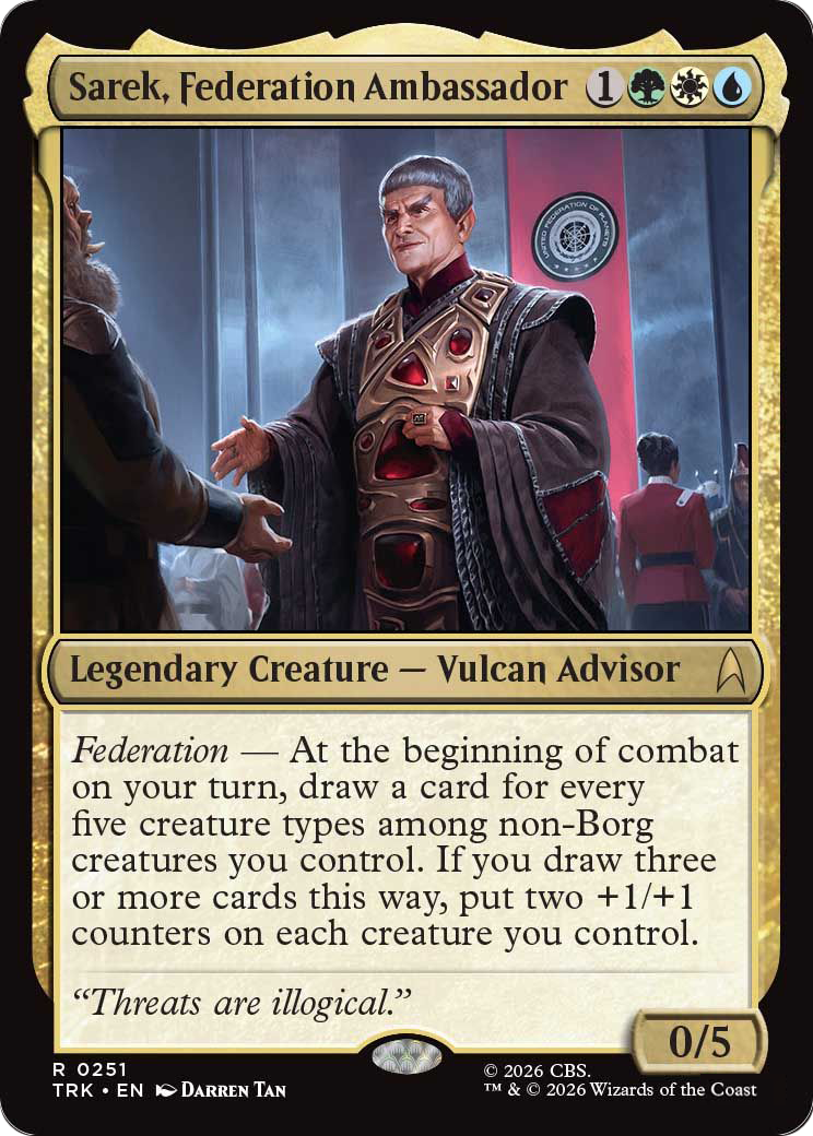 Sarek, Federation Ambassador [Star Trek] | Exor Games Truro