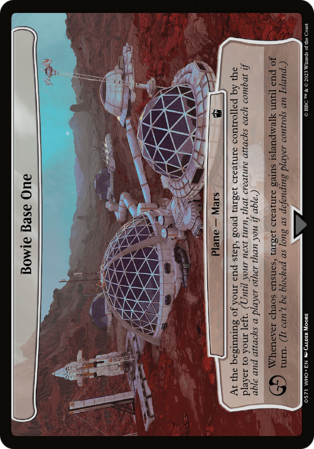 Bowie Base One [Doctor Who] | Exor Games Truro