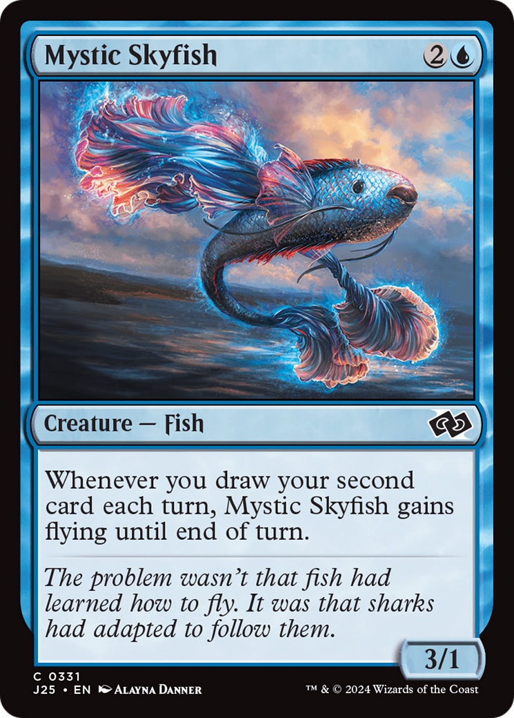 Mystic Skyfish [Foundations Jumpstart] | Exor Games Truro