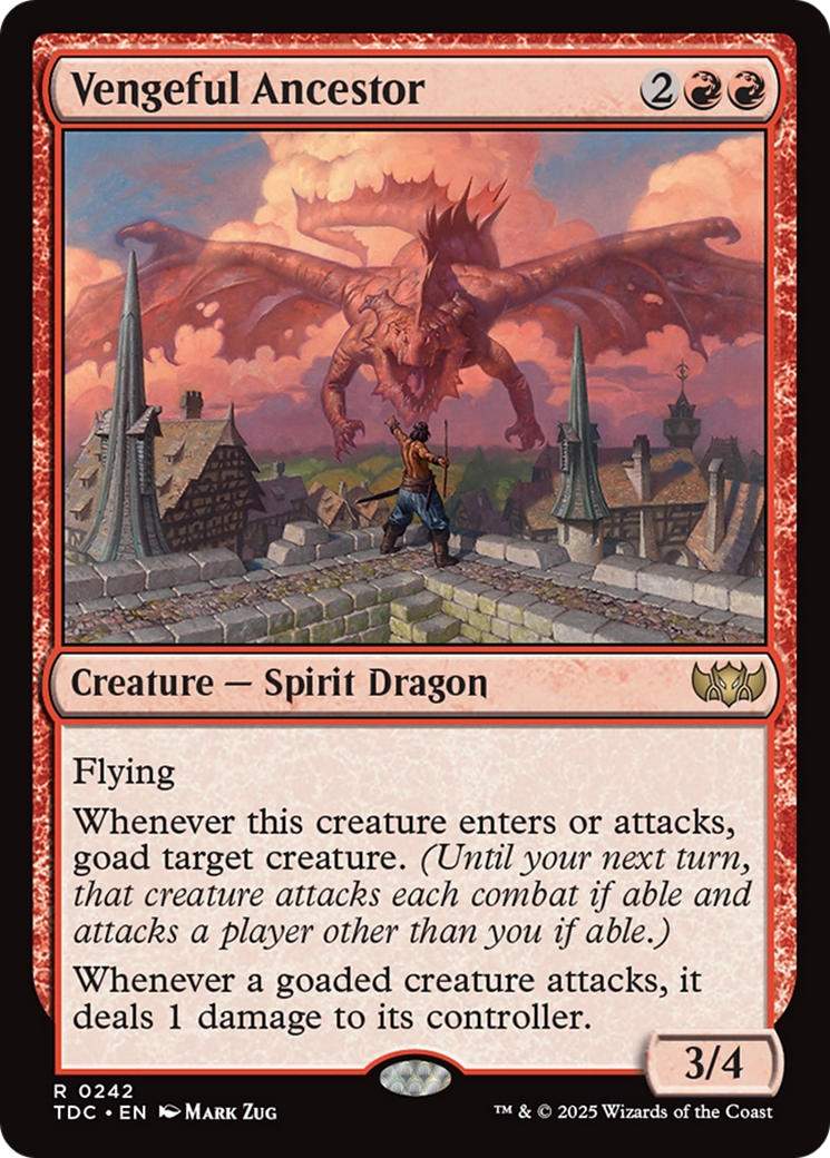 Vengeful Ancestor [Tarkir: Dragonstorm Commander] | Exor Games Truro