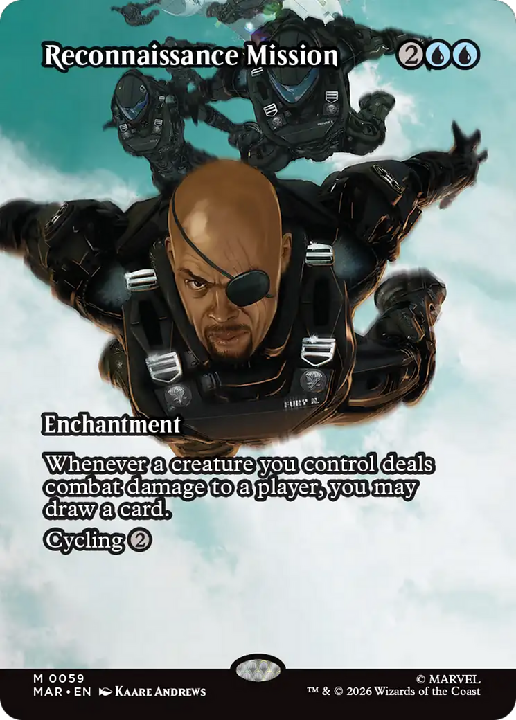 Reconnaissance Mission (Borderless) [Marvel Universe: Eternal-Legal] | Exor Games Truro
