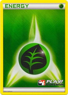 Grass Energy (2011 Play Pokemon Promo) [League & Championship Cards] | Exor Games Truro