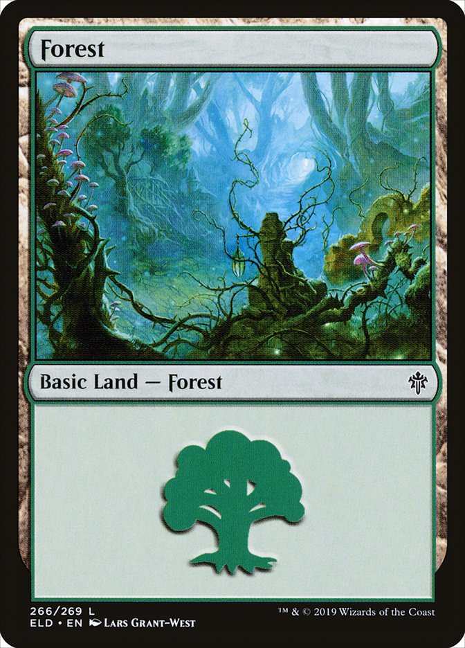 Forest (266) [Throne of Eldraine] | Exor Games Truro