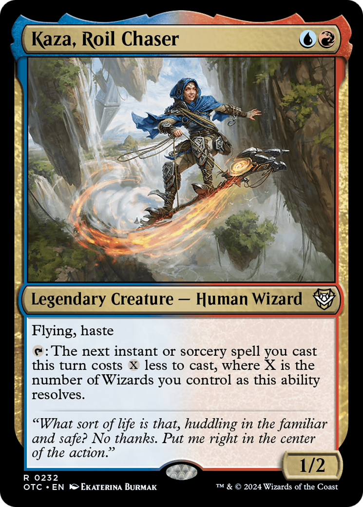 Kaza, Roil Chaser [Outlaws of Thunder Junction Commander] | Exor Games Truro