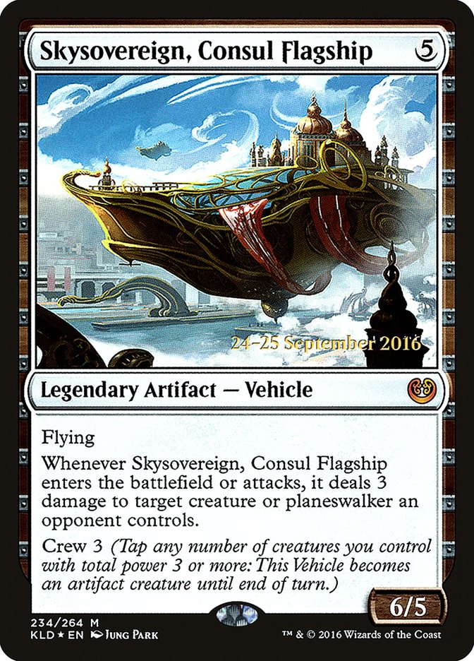 Skysovereign, Consul Flagship [Kaladesh Prerelease Promos] | Exor Games Truro