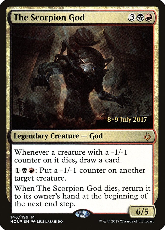 The Scorpion God [Hour of Devastation Prerelease Promos] | Exor Games Truro