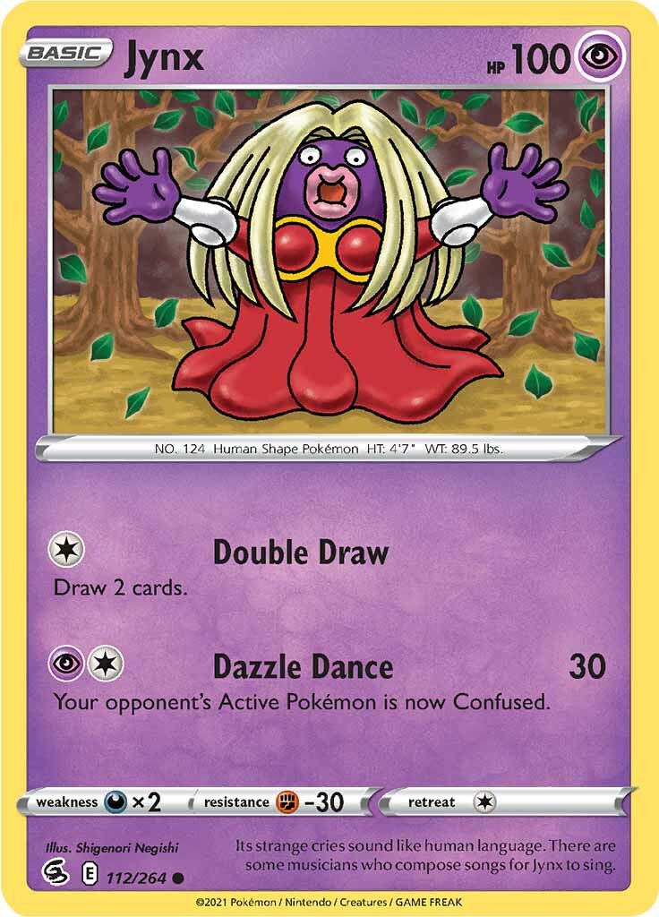 Jynx (112/264) [Sword & Shield: Fusion Strike] | Exor Games Truro