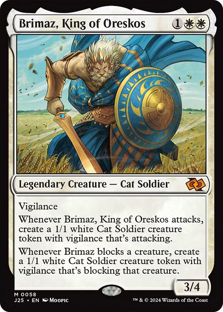 Brimaz, King of Oreskos (Anime) [Foundations Jumpstart] | Exor Games Truro