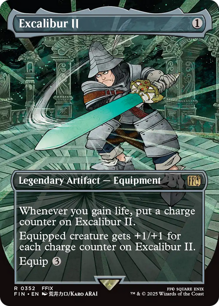 Excalibur II (Borderless) [FINAL FANTASY] | Exor Games Truro