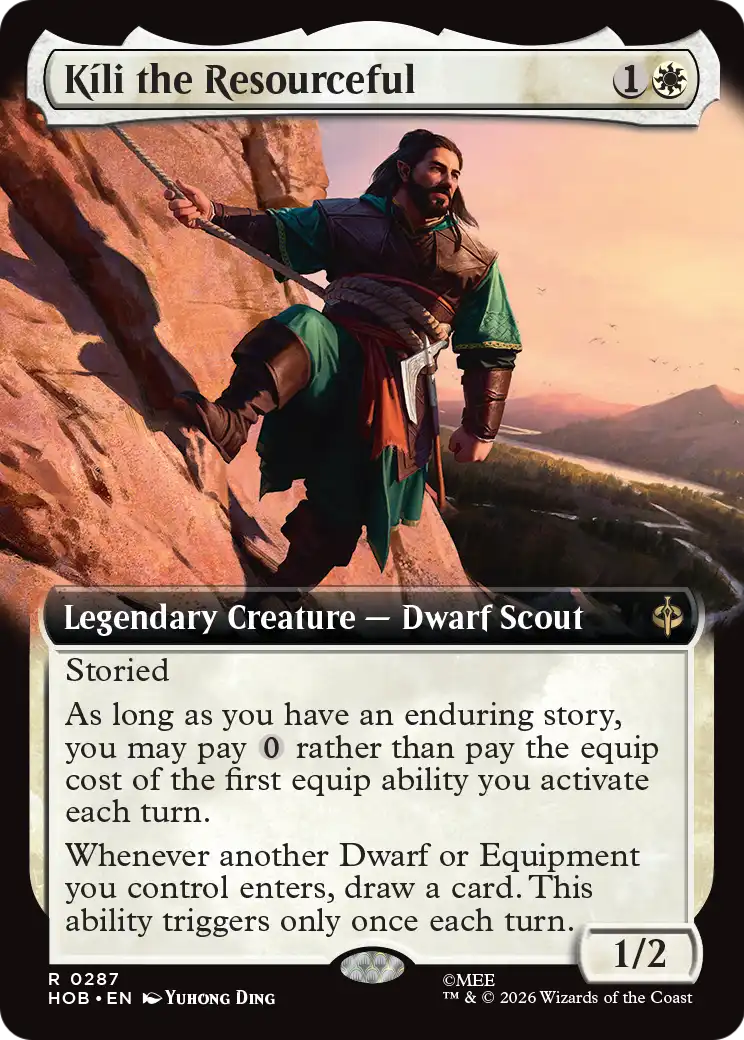 Kili the Resourceful (Extended Art) [The Hobbit] | Exor Games Truro