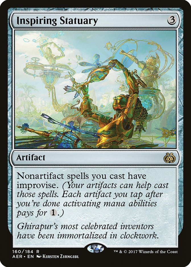 Inspiring Statuary [Aether Revolt] | Exor Games Truro