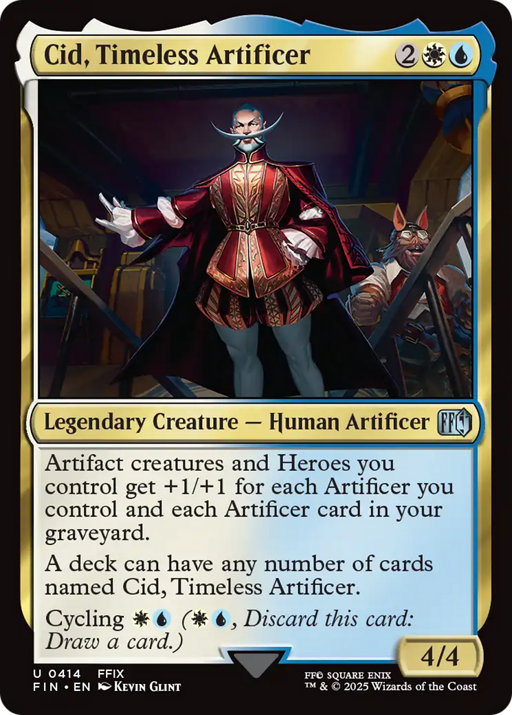Cid, Timeless Artificer (0414) [FINAL FANTASY] | Exor Games Truro