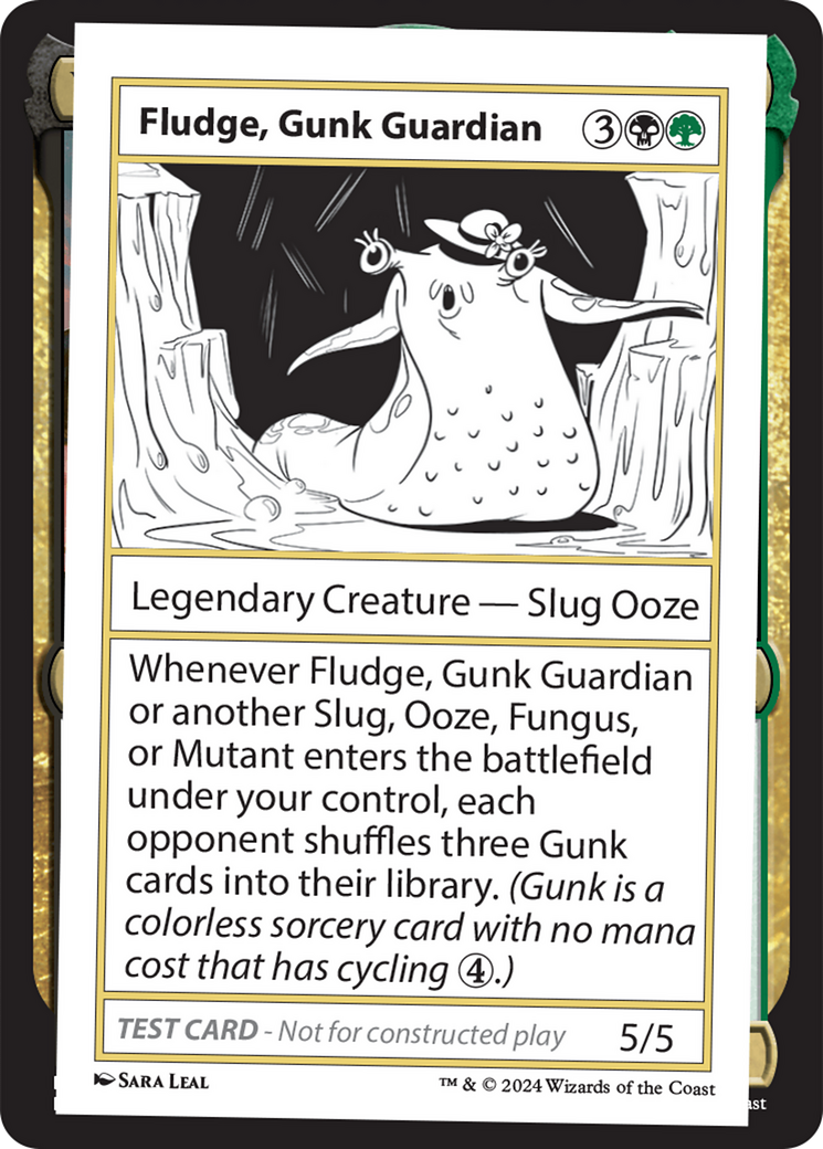 Fludge, Gunk Guardian [Mystery Booster 2 Playtest Cards] | Exor Games Truro