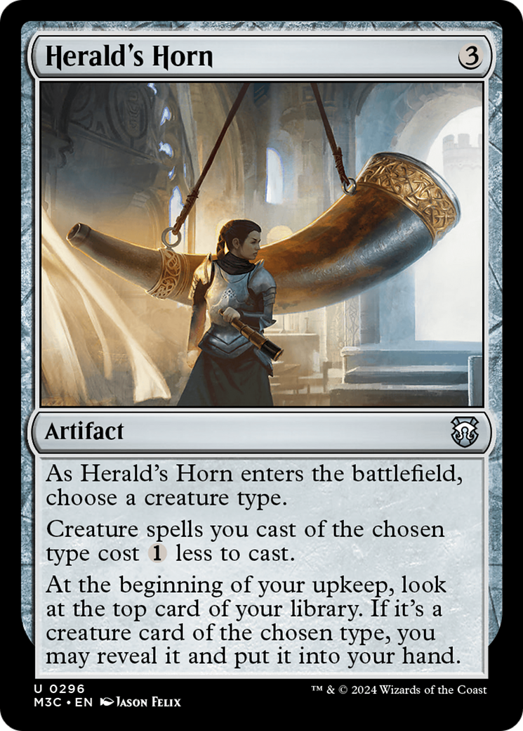 Herald's Horn (Ripple Foil) [Modern Horizons 3 Commander] | Exor Games Truro
