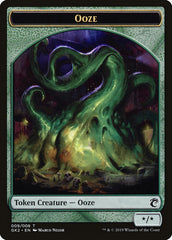 Ooze // Frog Lizard Double-Sided Token [Ravnica Allegiance Guild Kit Tokens] | Exor Games Truro