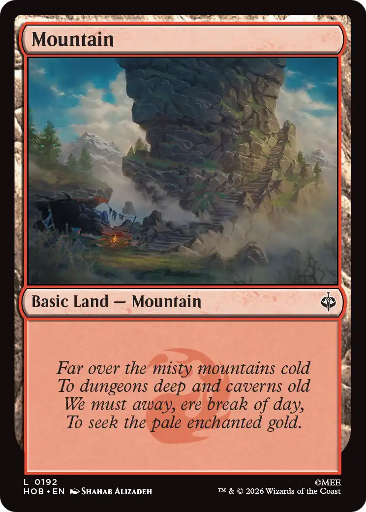 Mountain (0192) [The Hobbit] | Exor Games Truro