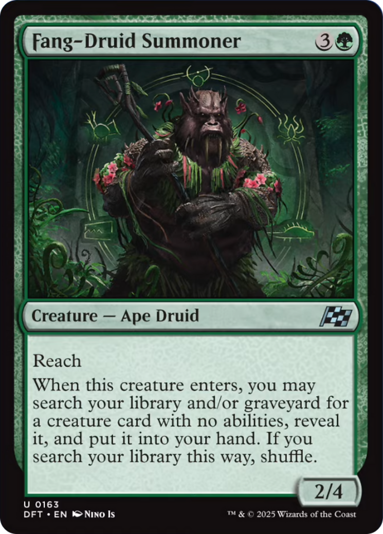 Fang-Druid Summoner [Aetherdrift] | Exor Games Truro