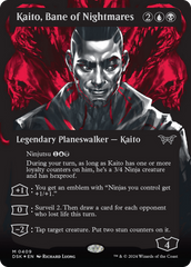 Kaito, Bane of Nightmares (Showcase) (Textured) [Duskmourn: House of Horror] | Exor Games Truro