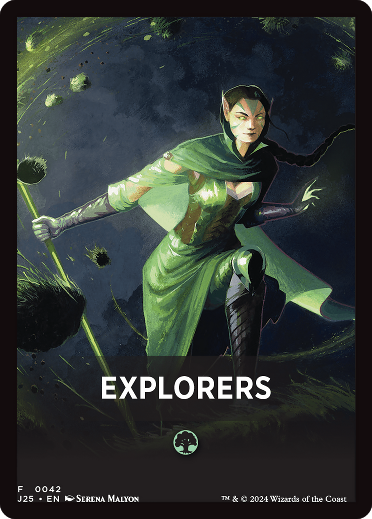 Explorers Theme Card [Foundations Jumpstart Front Cards] | Exor Games Truro