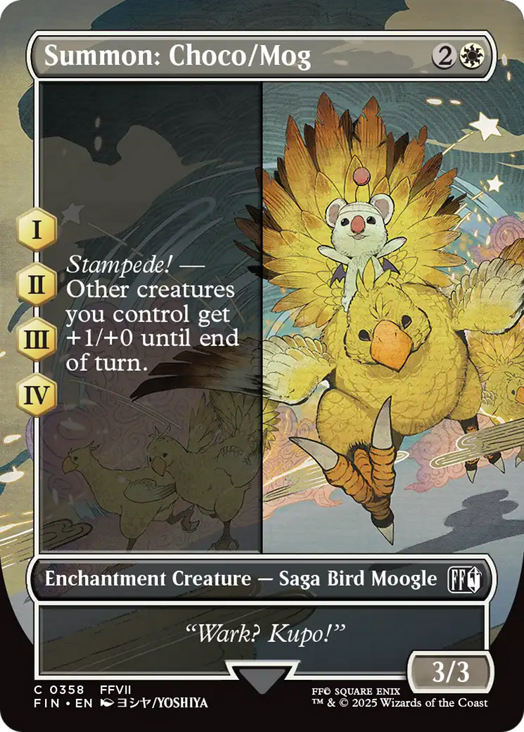 Summon: Choco/Mog (Borderless) [FINAL FANTASY] | Exor Games Truro