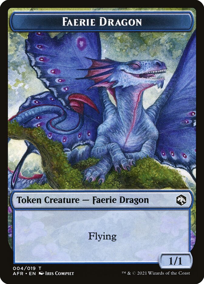 Faerie Dragon Token [Dungeons & Dragons: Adventures in the Forgotten Realms Tokens] | Exor Games Truro