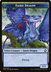 Devil // Faerie Dragon Double-Sided Token [Dungeons & Dragons: Adventures in the Forgotten Realms Tokens] | Exor Games Truro