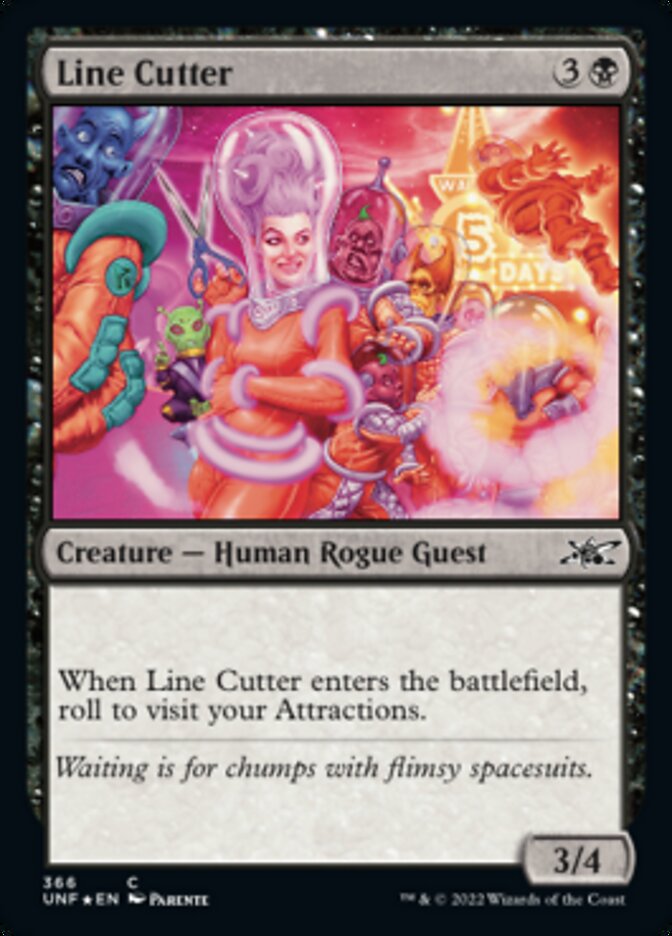 Line Cutter (Galaxy Foil) [Unfinity] | Exor Games Truro