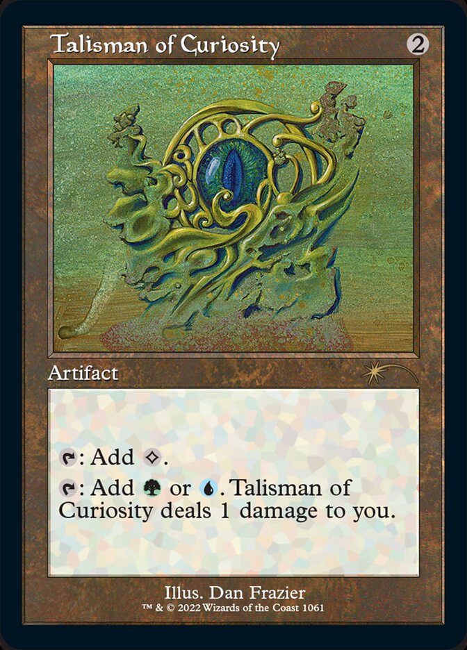 Talisman of Curiosity (Foil Etched) [Secret Lair Drop Series] | Exor Games Truro