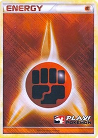 Fighting Energy (2010 Play Pokemon Promo) [League & Championship Cards] | Exor Games Truro