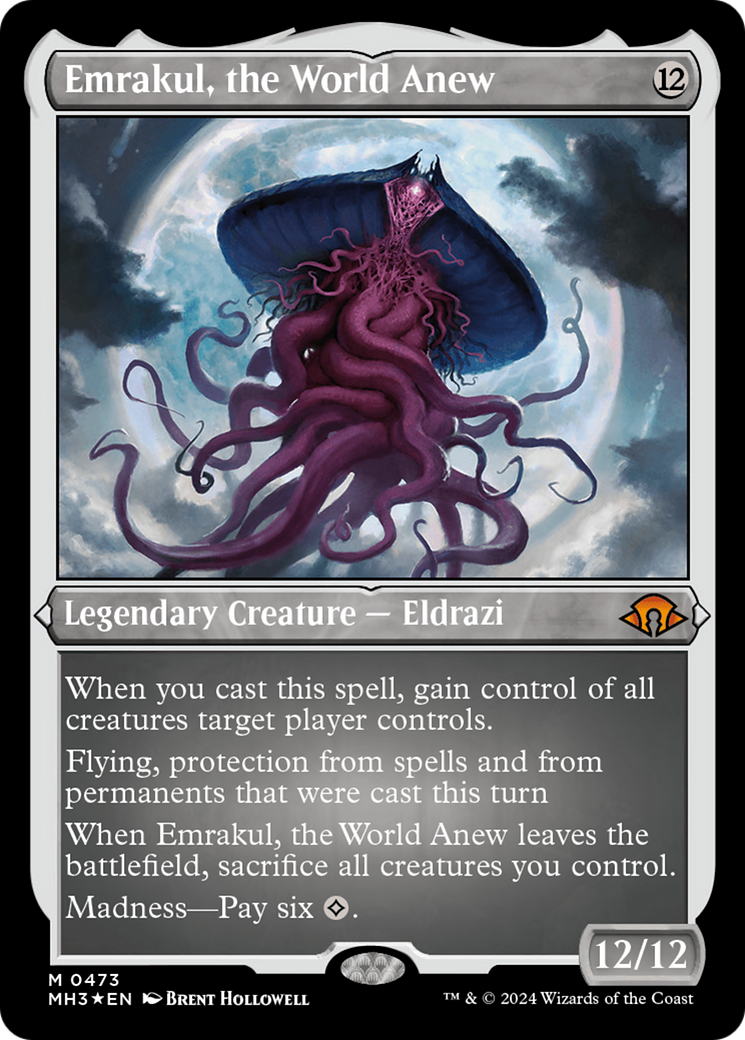 Emrakul, the World Anew (Foil Etched) [Modern Horizons 3] | Exor Games Truro