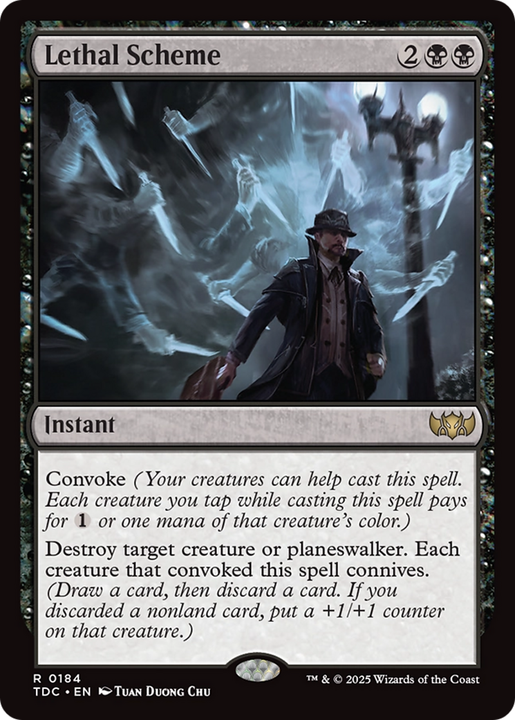 Lethal Scheme [Tarkir: Dragonstorm Commander] | Exor Games Truro