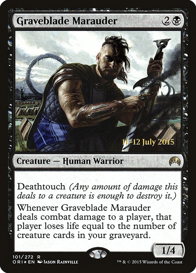 Graveblade Marauder [Magic Origins Prerelease Promos] | Exor Games Truro