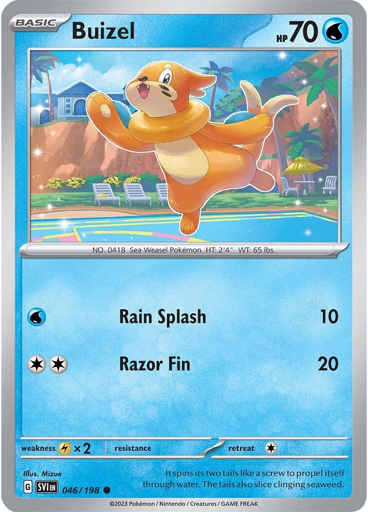 Buizel (046/198) [Scarlet & Violet: Base Set] | Exor Games Truro