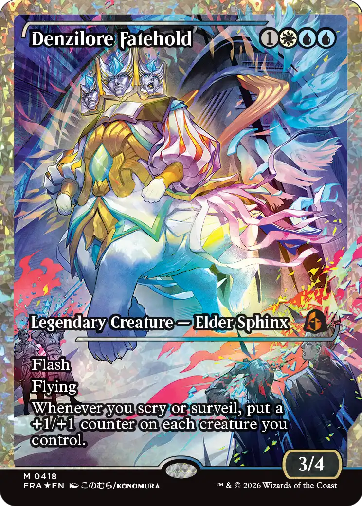 Denzilore Fatehold (Showcase) (Fracture Foil) (0418) [Reality Fracture] | Exor Games Truro