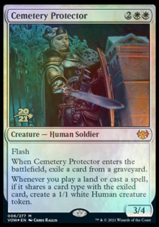 Cemetery Protector [Innistrad: Crimson Vow Prerelease Promos] | Exor Games Truro