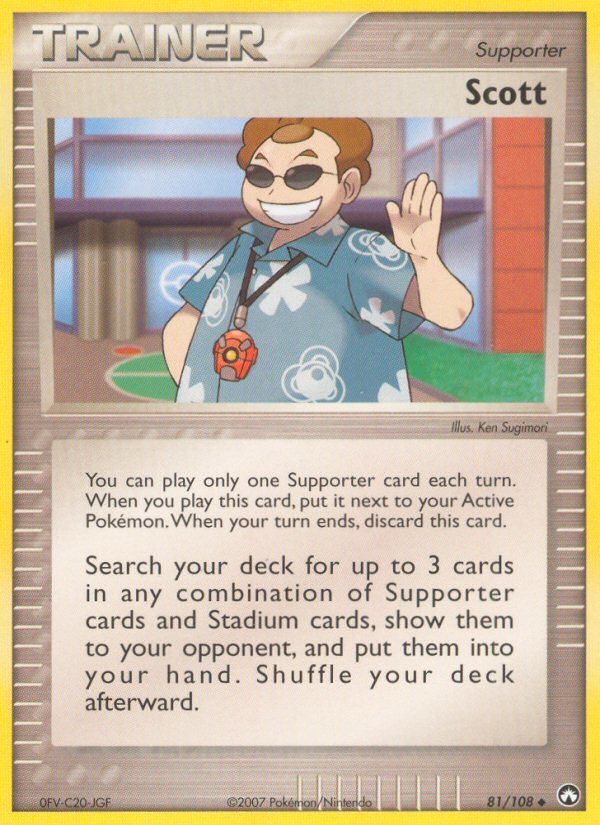 Scott (81/108) [EX: Power Keepers] | Exor Games Truro