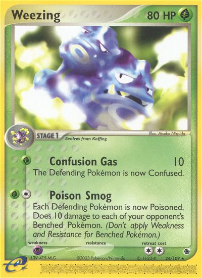 Weezing (24/109) [EX: Ruby & Sapphire] | Exor Games Truro