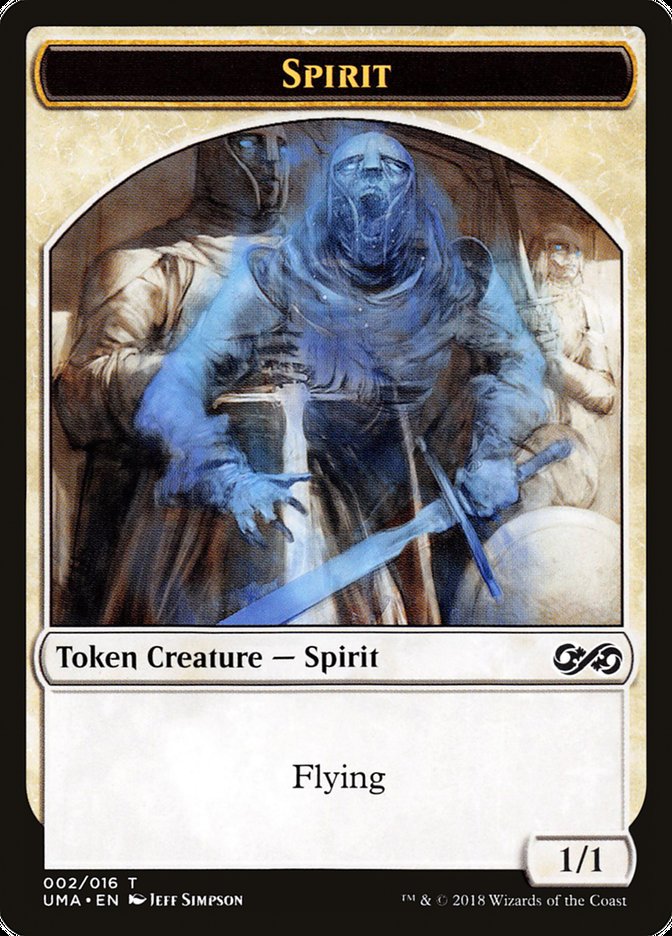 Spirit Token (002/016) [Ultimate Masters Tokens] | Exor Games Truro