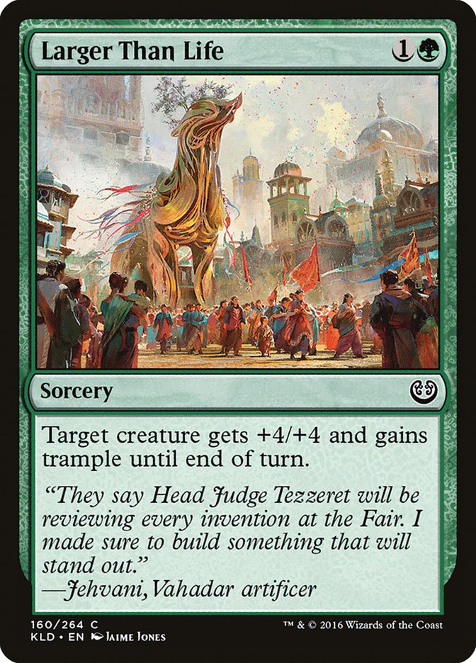Larger Than Life [Kaladesh] | Exor Games Truro