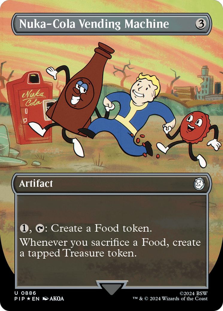 Nuka-Cola Vending Machine (Borderless) (Surge Foil) [Fallout] | Exor Games Truro