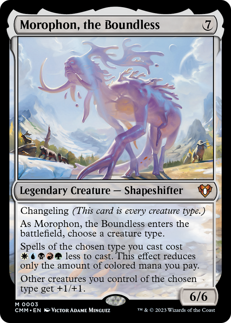 Morophon, the Boundless [Commander Masters] | Exor Games Truro