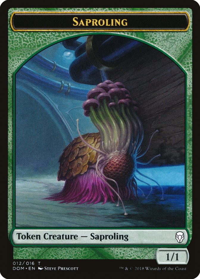 Saproling Token (012/016) [Dominaria Tokens] | Exor Games Truro