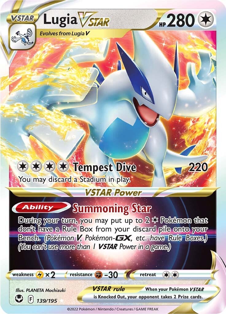 Lugia VSTAR (139/195) [Sword & Shield: Silver Tempest] | Exor Games Truro