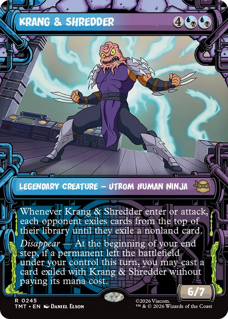 Krang & Shredder (Showcase) [Teenage Mutant Ninja Turtles] | Exor Games Truro