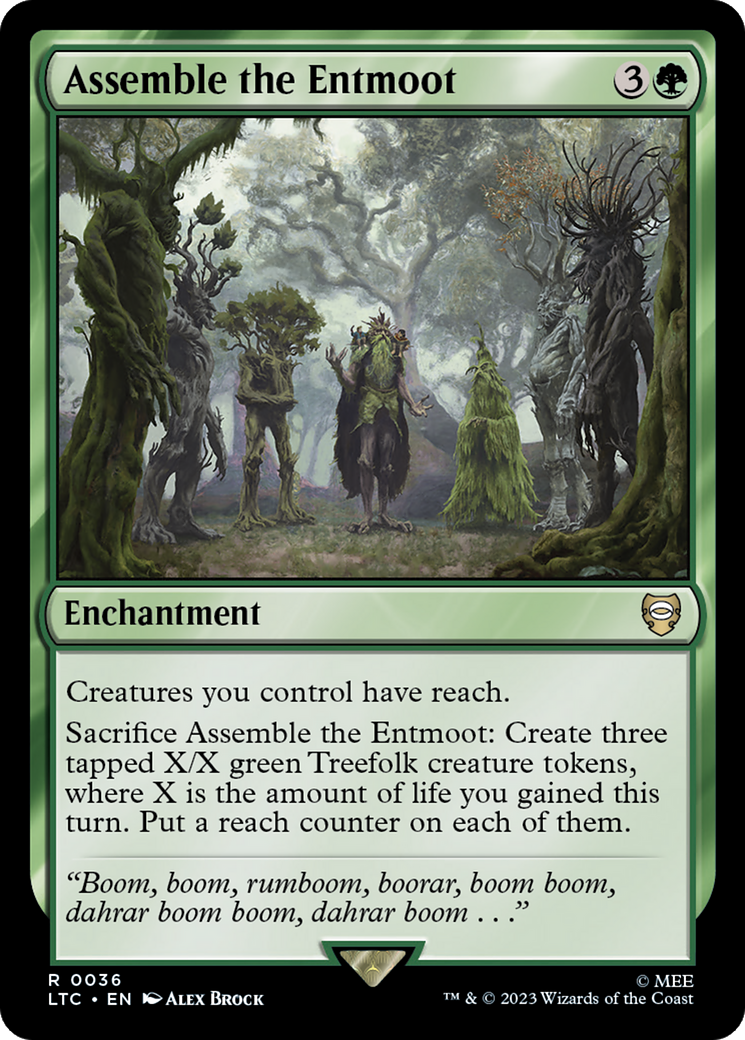 Assemble the Entmoot [The Lord of the Rings: Tales of Middle-Earth Commander] | Exor Games Truro
