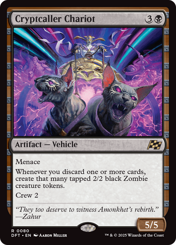 Cryptcaller Chariot [Aetherdrift] | Exor Games Truro