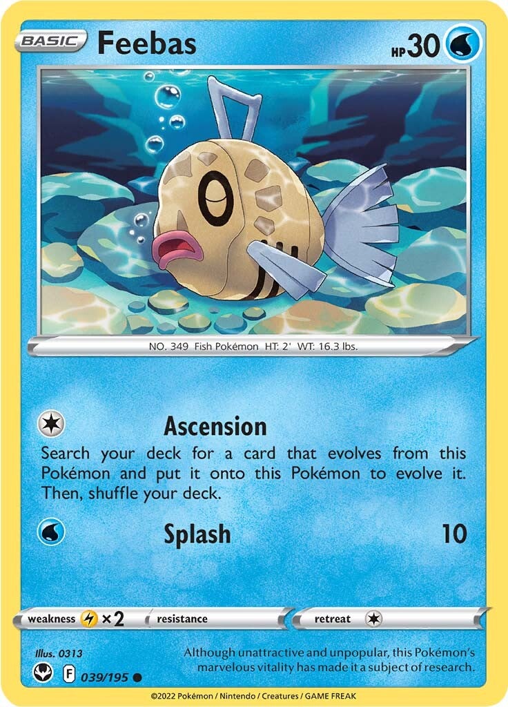 Feebas (039/195) [Sword & Shield: Silver Tempest] | Exor Games Truro